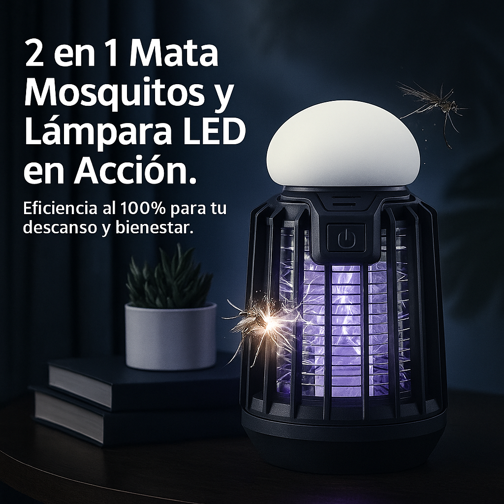 💥LAMPARA  MATA MOSQUITOS