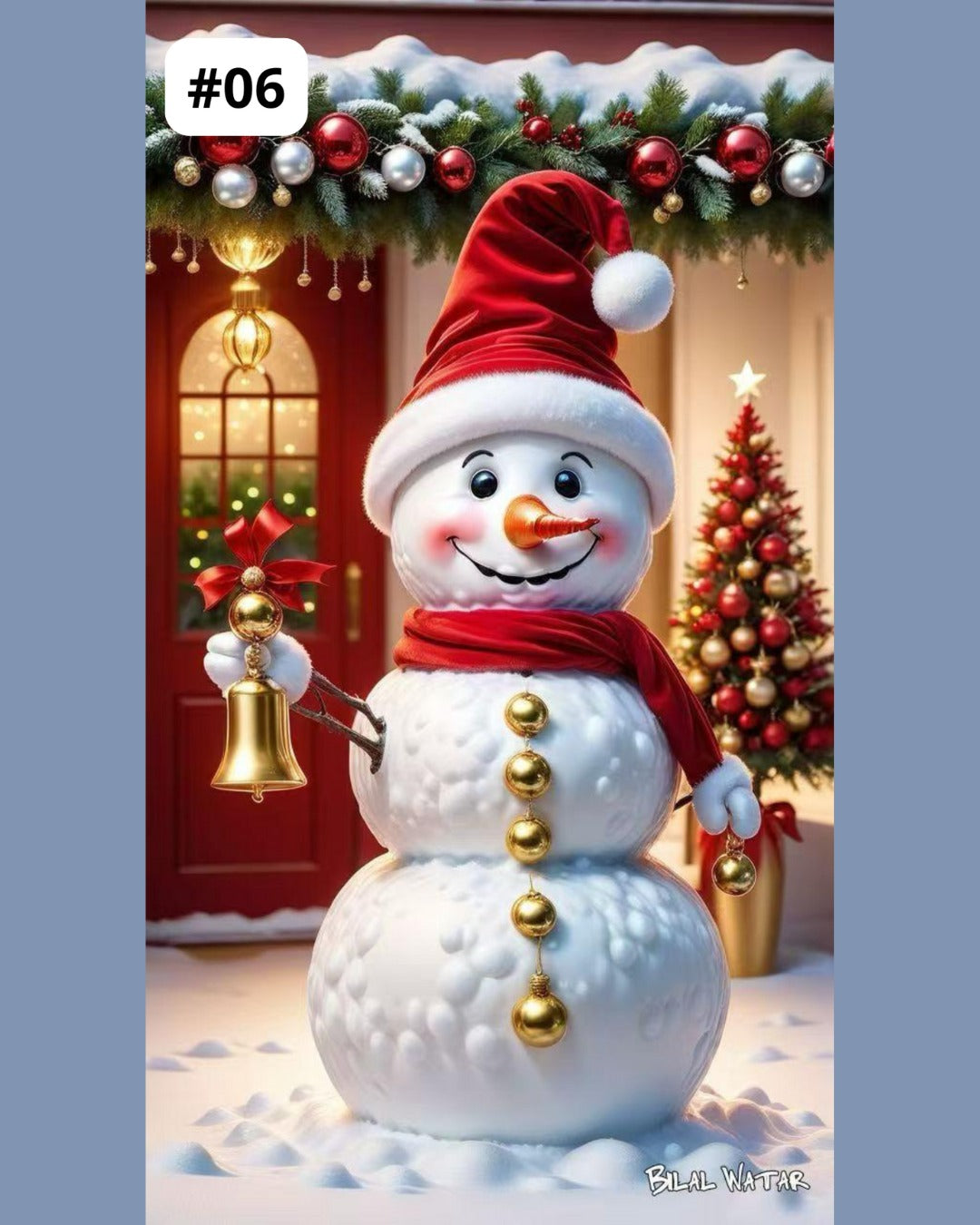 FUNDAS NAVIDEÑAS PARA PUERTA